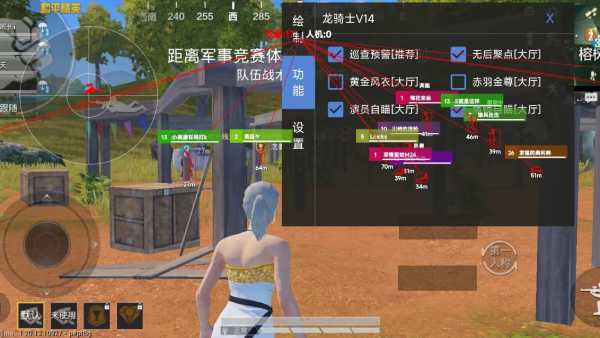 和平精英辅助【ACE闪电容器直装】人物透视 射线方框 锁死自瞄 子弹追踪 物资显示 雷达预警 人物绘制 手持武器